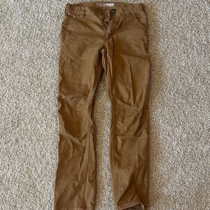 Carhartt Brown Men’s Work Pants Straight Fit 31x32